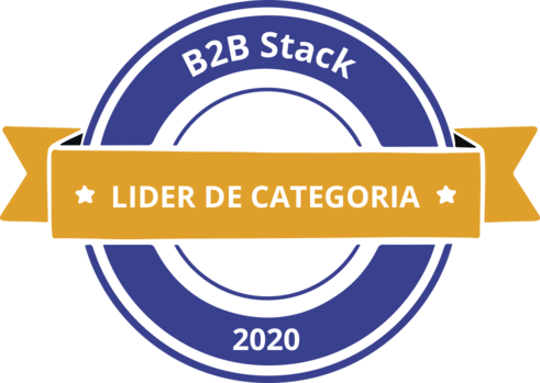 Medalha B2B Stack Líder de categoria 2019